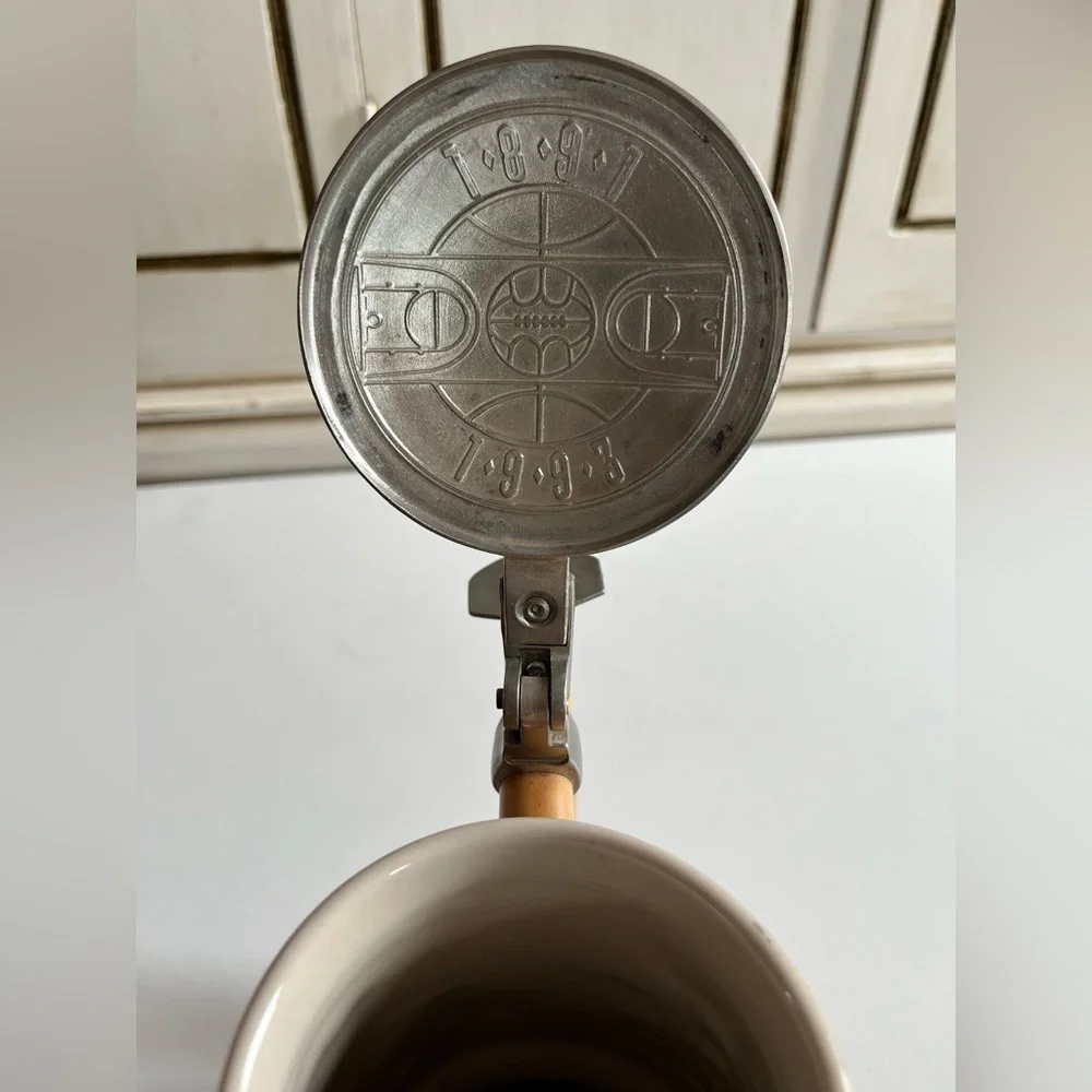 Vintage Avon Stein A Century of Basketball Stein 1993 Hand crafted in Brazil Cup